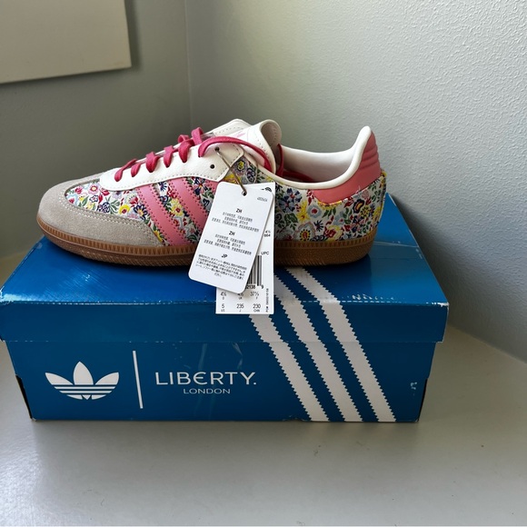 adidas Shoes - Adidas Liberty London Adidas Sambas Floral Sneakers